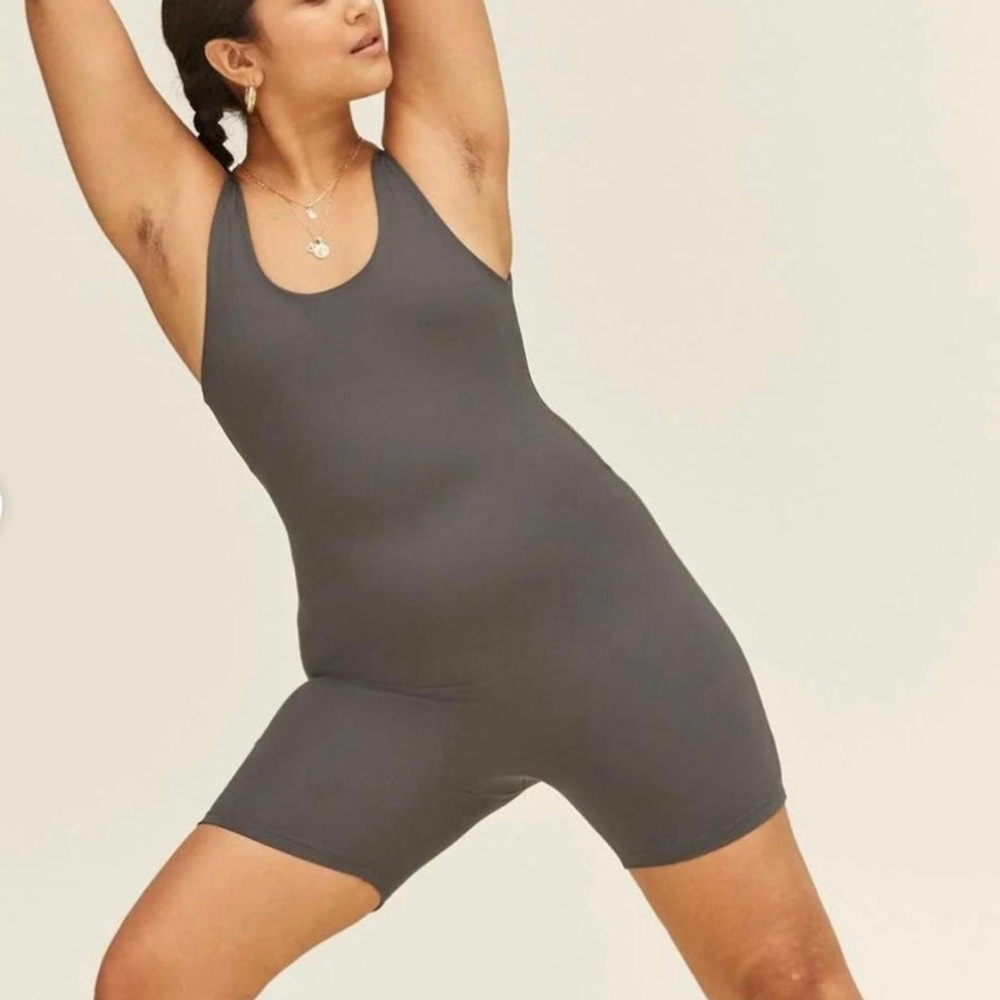 Girlfriend Collective Smoke Bike Unitard